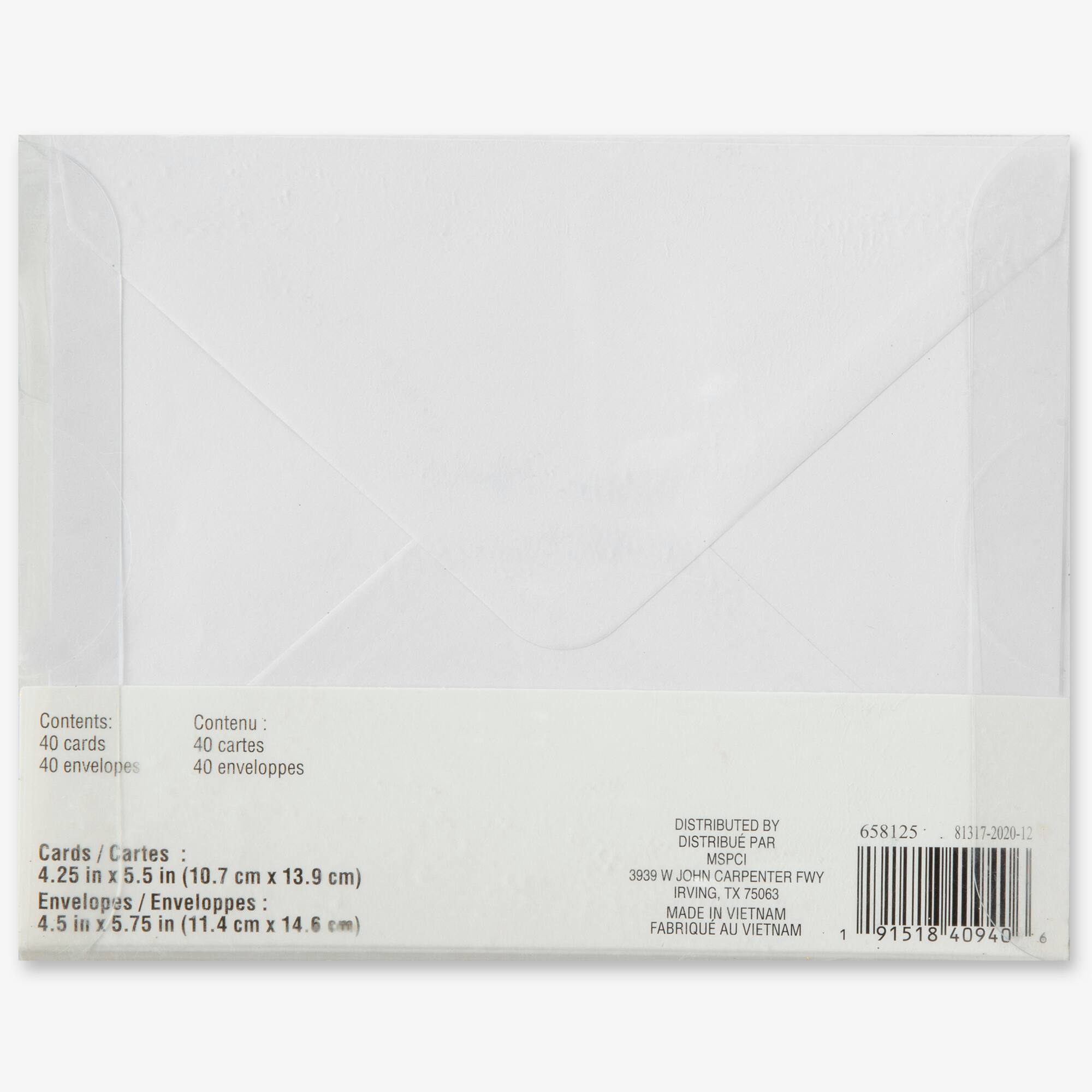 Glitter Rainbow Cards & Envelopes by Recollections